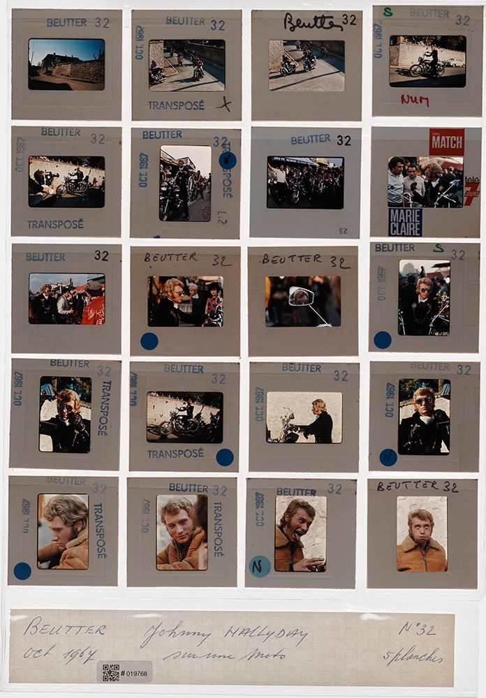 Pochette Johnny Hallyday © Georges Beutter / Paris Match