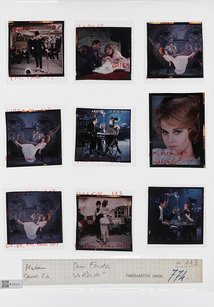 Pochette Jane Fonda © Patrice Habans / Paris Match